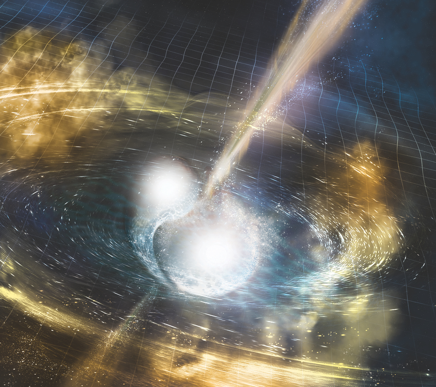 Gravitational waves and light